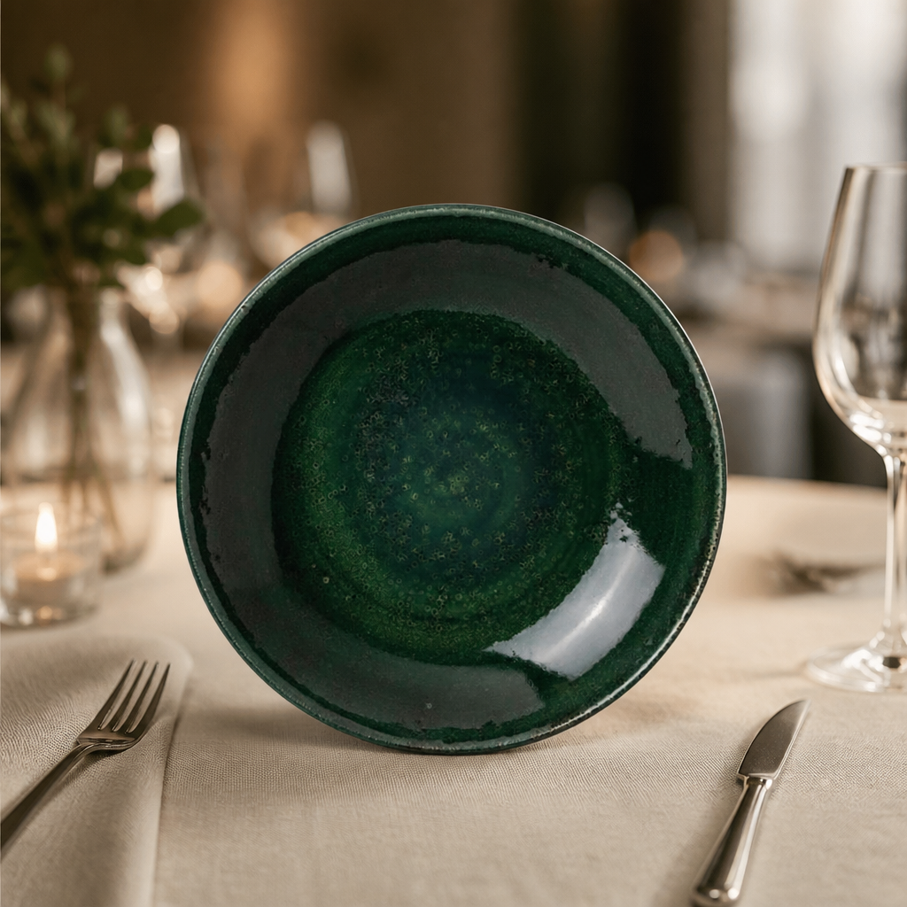 Commercial Coupe Bowls Burnt Emerald 290mm in a 12 pack