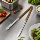 Commercial Colour Coded Serving Tongs 405mm for Vegetables