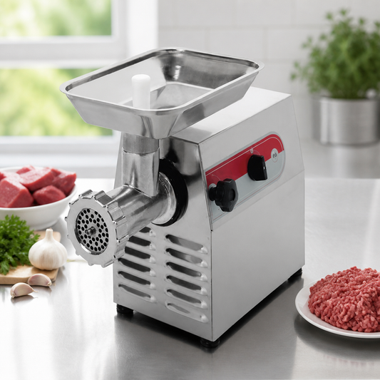 Commercial Meat Mincer 100kg/h Countertop Stainless Steel