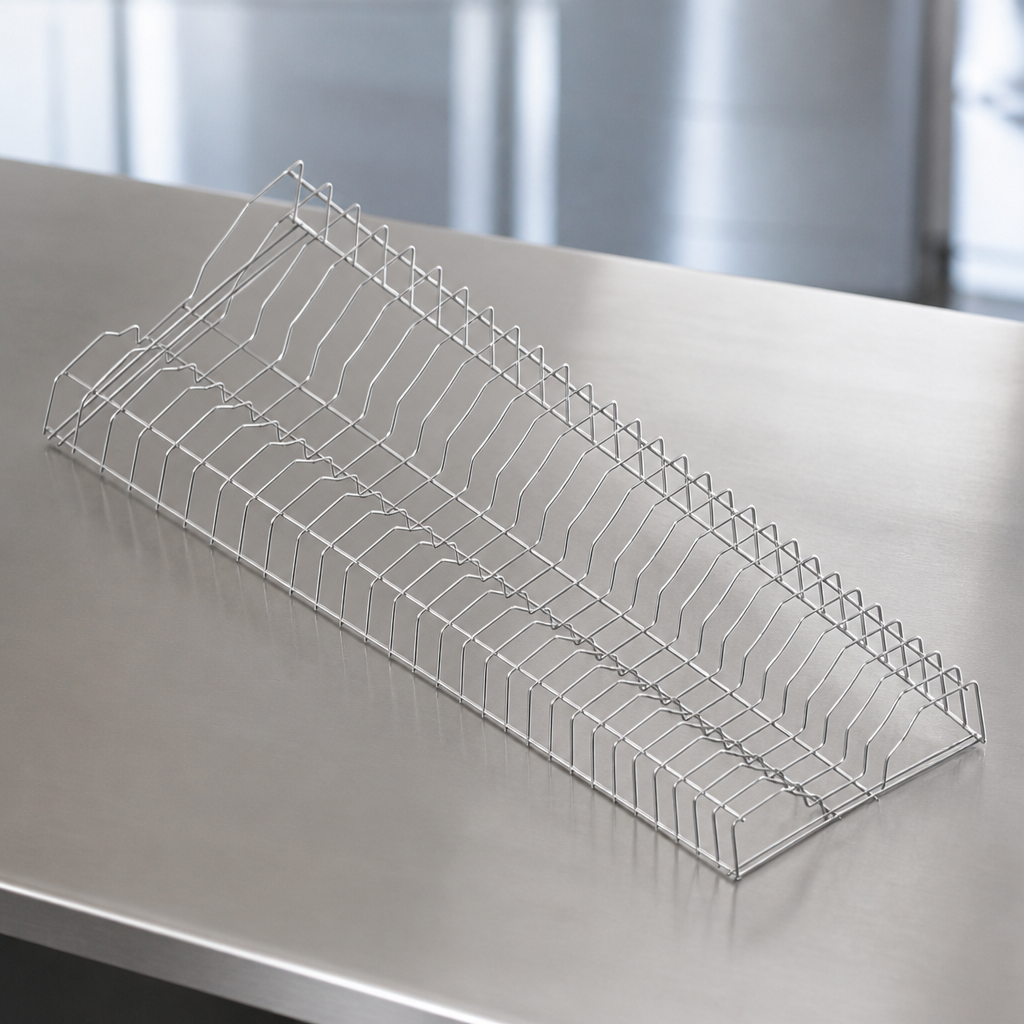 Commercial Stainless Steel Plate Rack 915mm for kitchen organisation