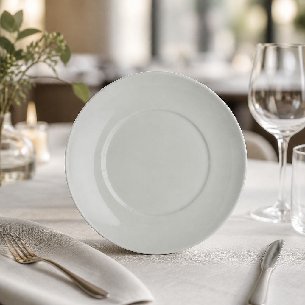 Commercial Porcelain Plates 171mm for Banqueting 36 Pack