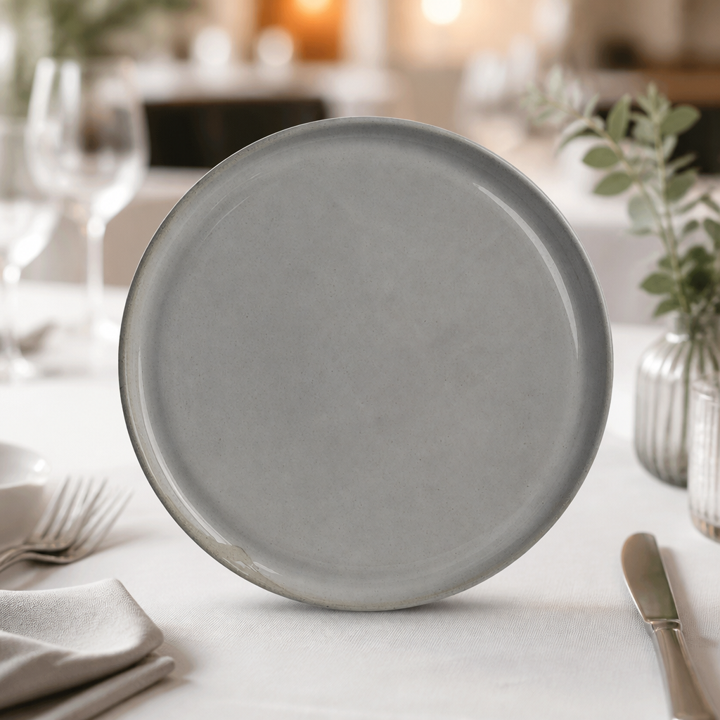 Commercial Plates 230mm Vitrified Stoneware 24 Pack
