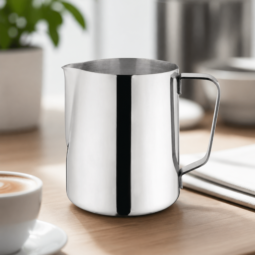 Commercial Stainless Steel Milk Jug 910ml for Cafes and Bars