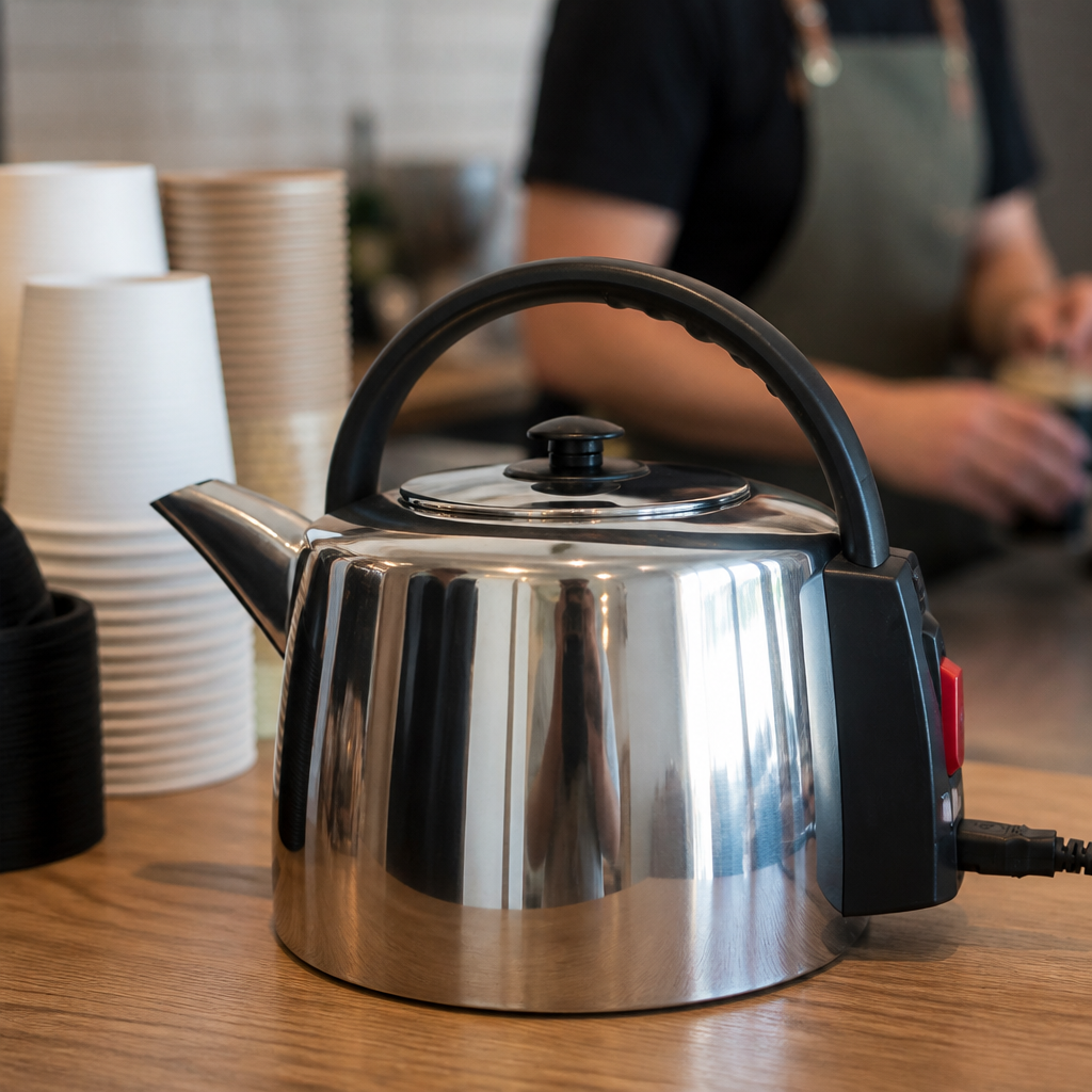 Commercial Stainless Steel Kettle 3.5Ltr Easy Pour Design
