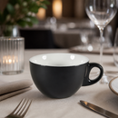 Commercial Cappuccino Cups 12oz 355ml Porcelain Set of 6