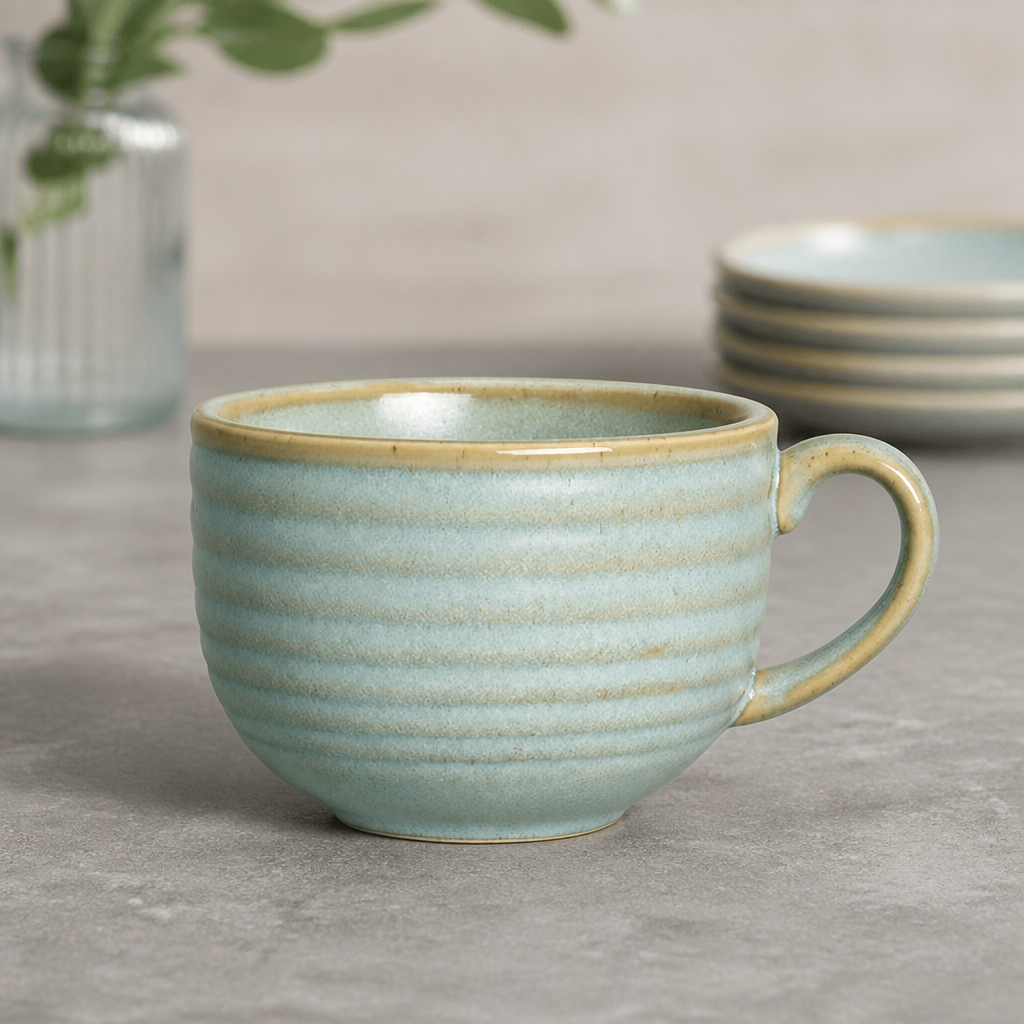 Commercial Vitrified Stoneware Cups 227.5ml - 12 Pack