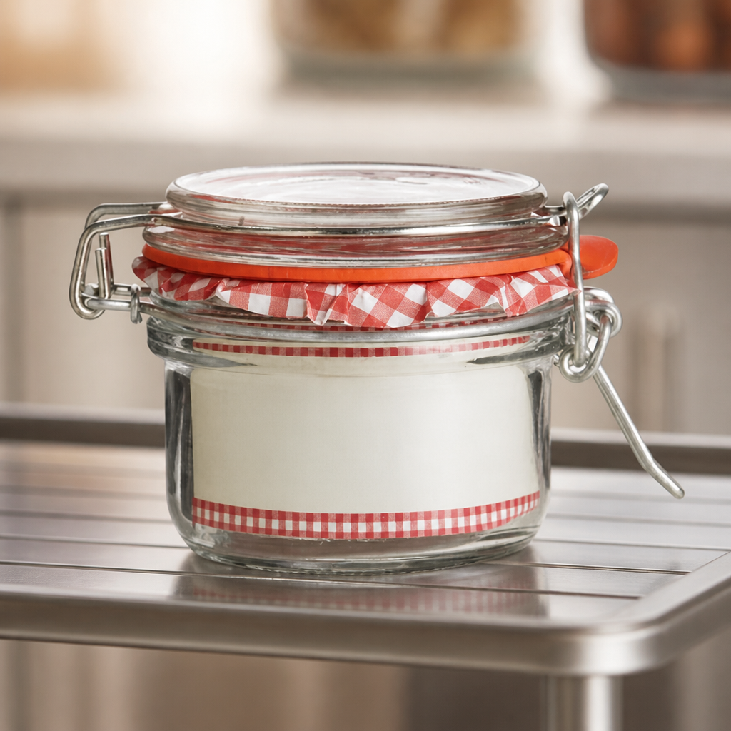 125ml Commercial Airtight Preserving Jar with Clip Top