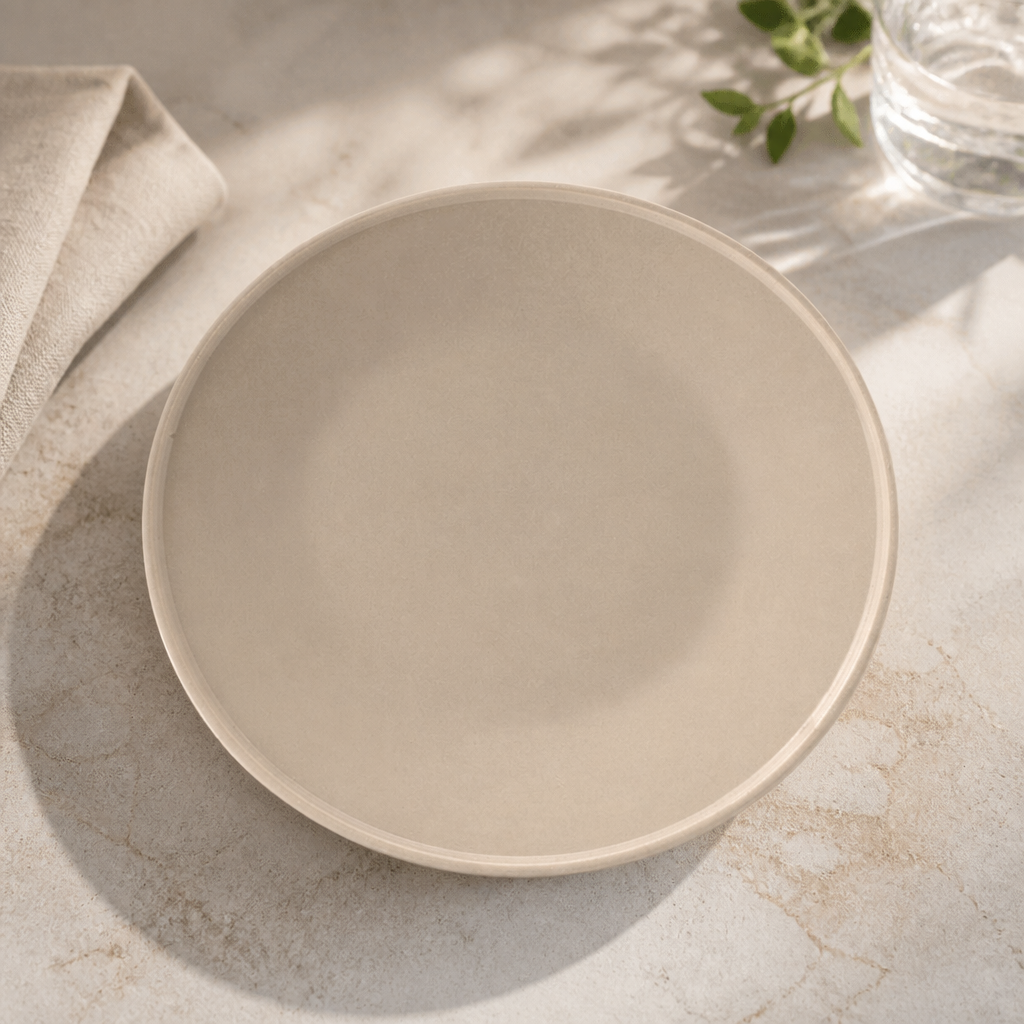 Commercial Stone Plates 250mm - 6 Pack Dining Crockery