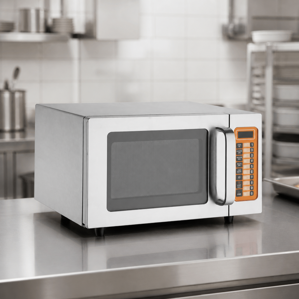 25L Commercial Digital Microwave 1000W Stainless Steel