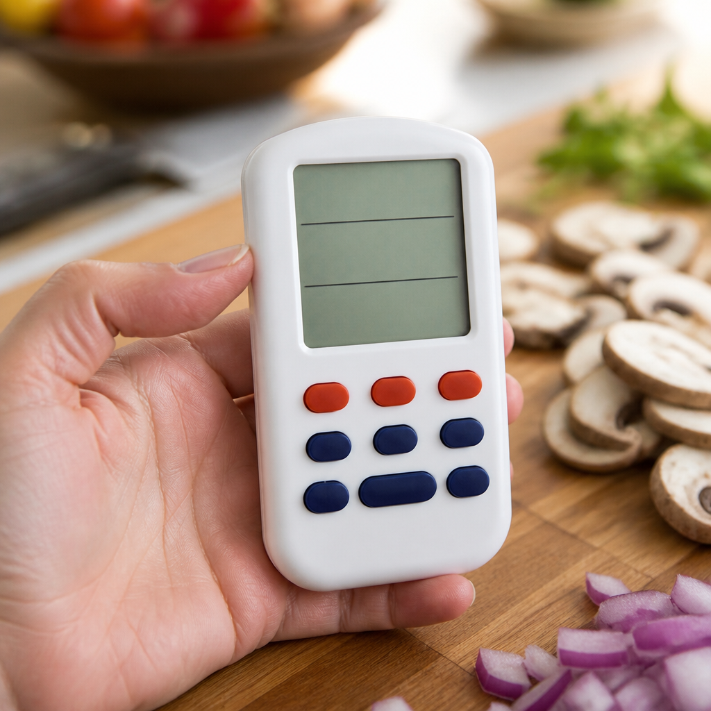 Triple Cooking Timer with Triple Screen Display