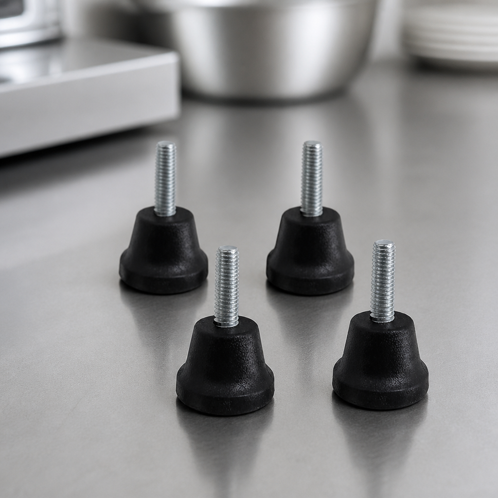 Commercial Induction Hob Replacement Feet Pack of 4