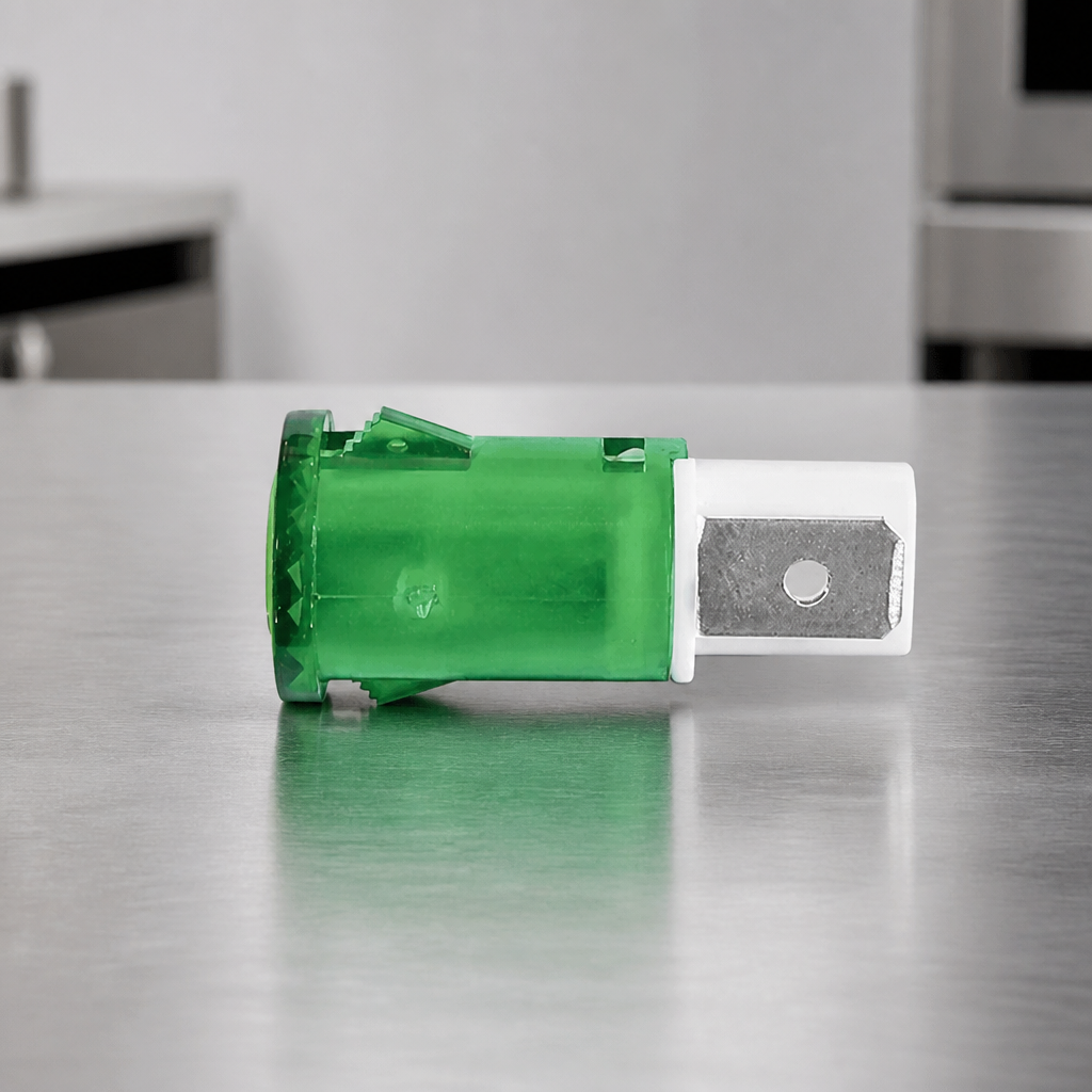 Indicator light for bains marie food warmers