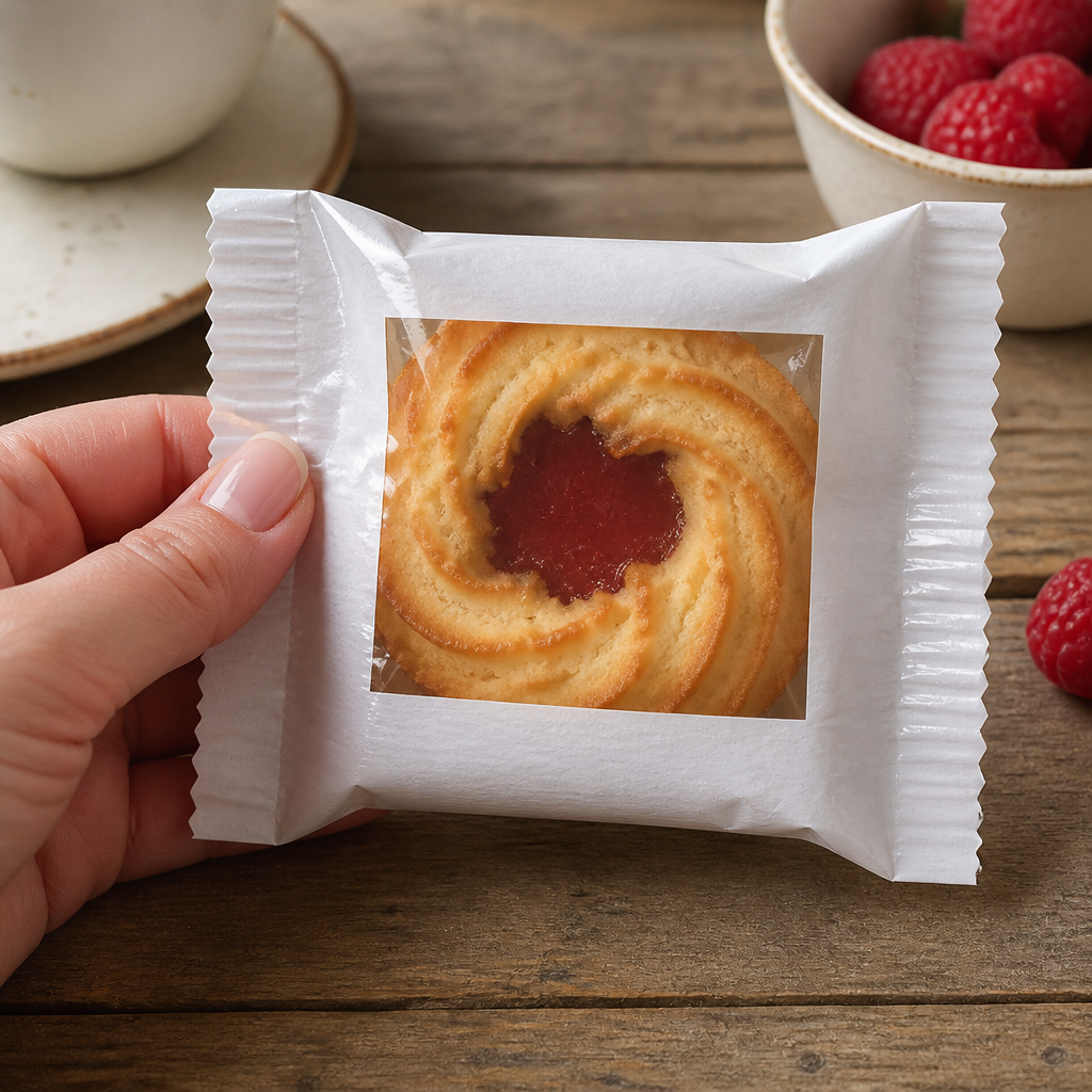 Gluten Free Coconut Jam Rings 24 Pack for snacks