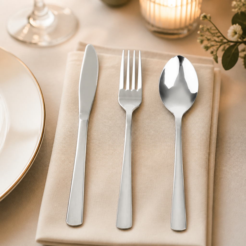 Commercial Cutlery Sample Set - 3 Pack Stainless Steel