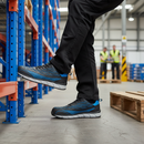 Premium Lightweight Safety Trainer with Non-Metallic Toecap and Anti-Fatigue Comfort Footbed for Enhanced Support