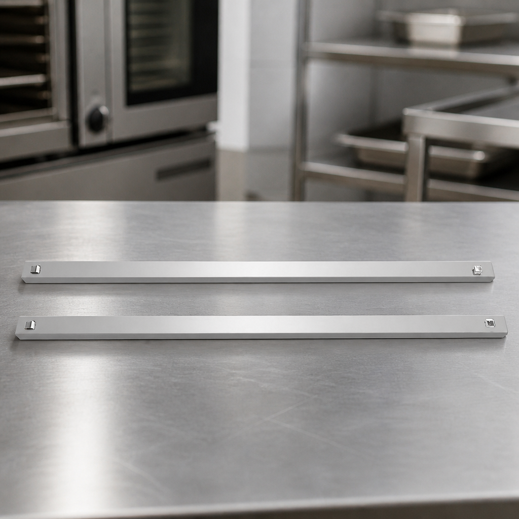 Commercial Banqueting Trolley Left and Right Guide Set 640mm