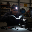 Premium Rechargeable Twin Power LED Headtorch with Adjustable Brightness and Lightweight Design