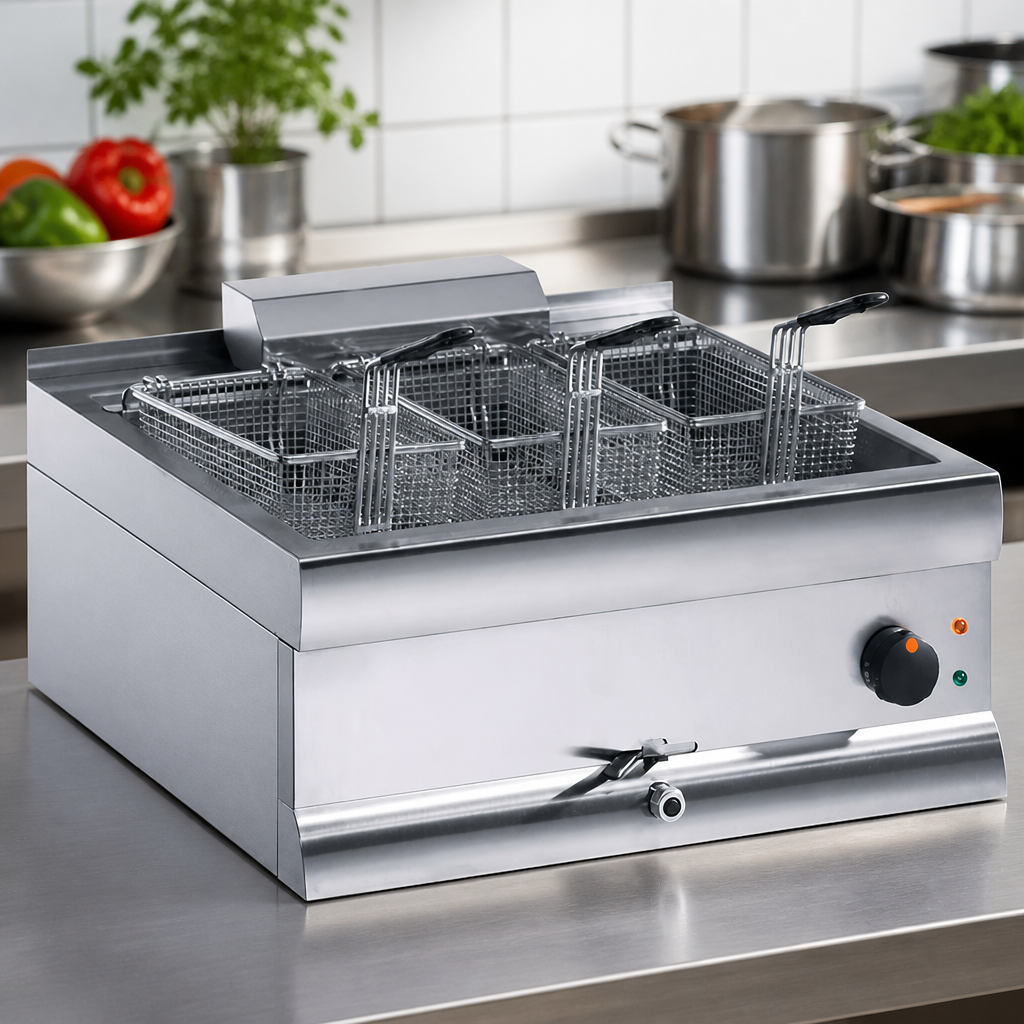 20L Countertop Electric Fryer Commercial Kitchen Equipment