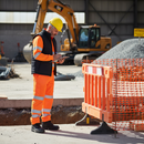Premium High Visibility Jogger Pants with Elasticated Waist and Pockets for Construction and Traffic Safety