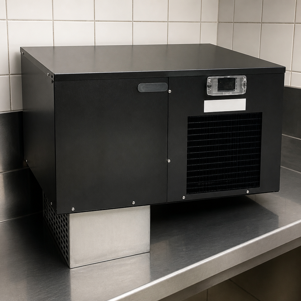 Commercial Kegerator Fridge 335mm High for easy cleaning