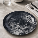 Commercial Urban Plate Black 229mm Vitrified China 12 Pack