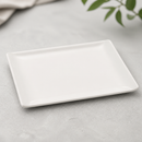Commercial Buffet Trays 170mm White Porcelain 6 Pack