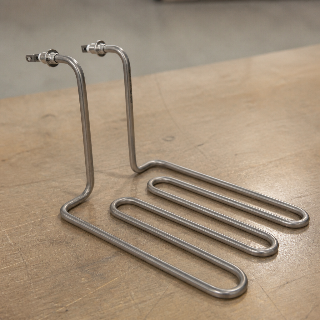 Commercial Heating Element 173mm Stainless Steel Spare Part