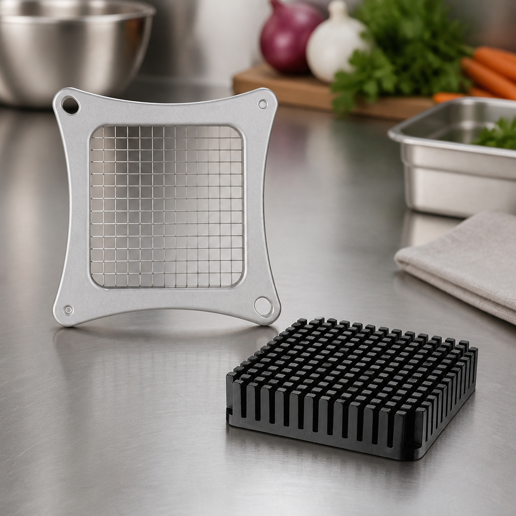 Commercial Vegetable Dicer Spare Blade and Pusher 6mm