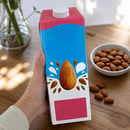 Unsweetened Almond Milk Alternative 8x1Ltr Dairy Free