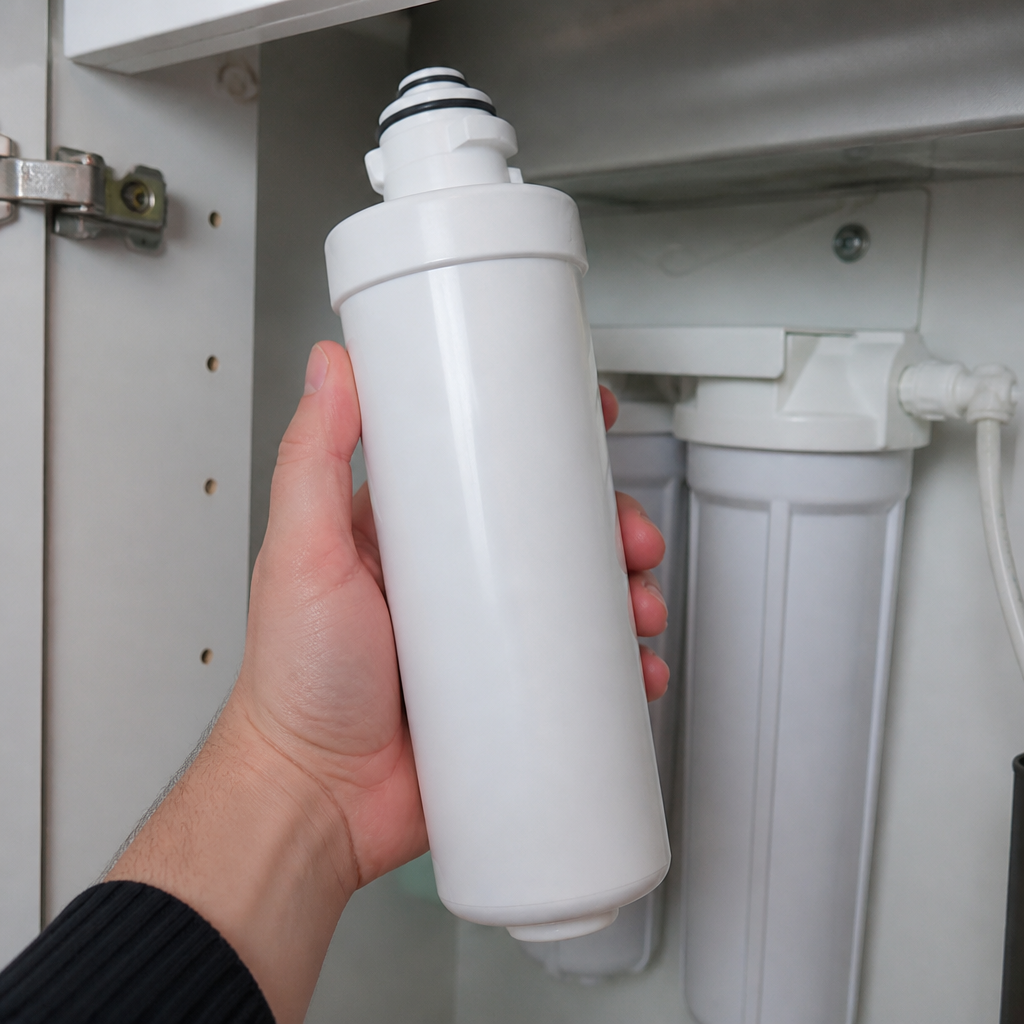 Commercial water filter cartridge for catering systems