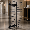 Commercial Plate Rack Trolley for Food Service - 12 Plate Capacity