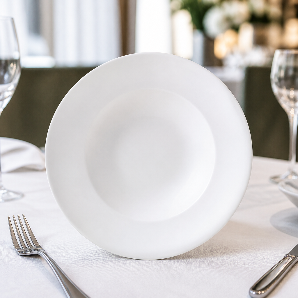 Commercial 270mm Nouveau Bowls - 6 Pack Porcelain