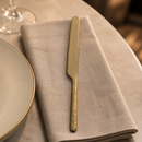 Commercial XL Table Knives Set of 12 - Vintage Gold Finish
