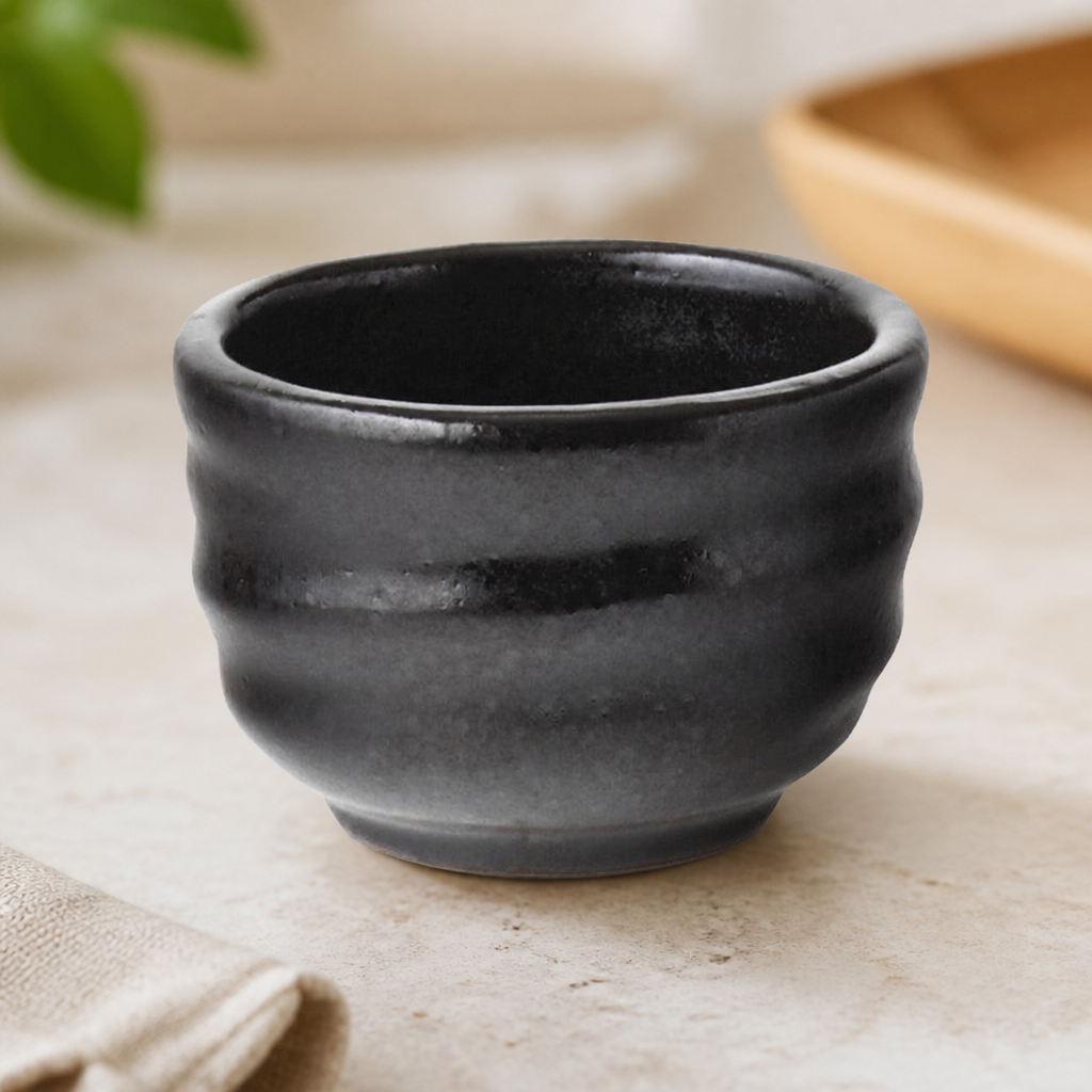 Commercial Dip Pots 40ml Vitrified Stoneware Set of 6