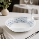 Commercial Deep Bowls Indigo 215mm 0.8 Ltr Ceramic 6 Pack