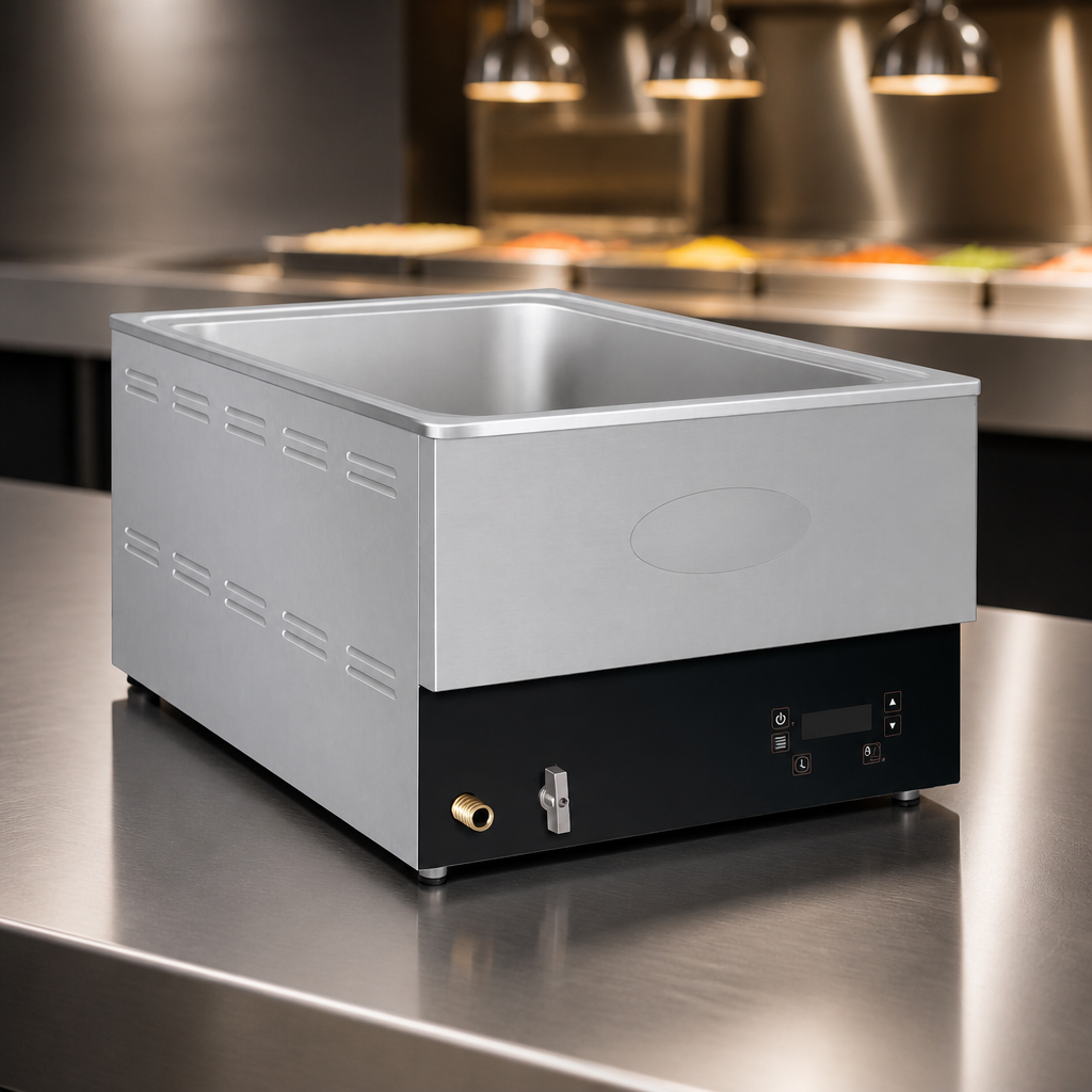 Commercial Countertop Heated Well Bains Marie 3kW 290x368mm