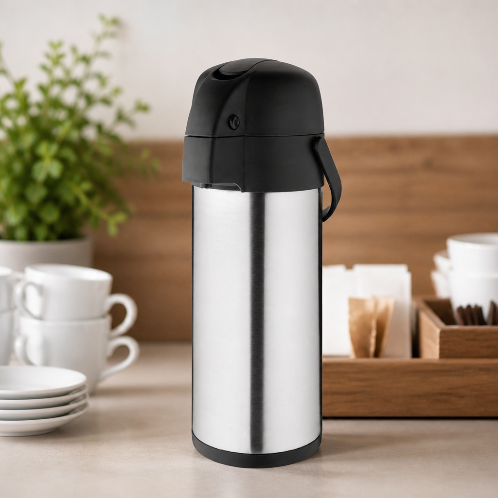 Commercial Lever Action Airpot 4Ltr for Hot and Cold Drinks