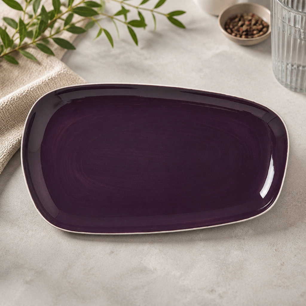 Commercial Trays 340mm Damson - 6 Pack