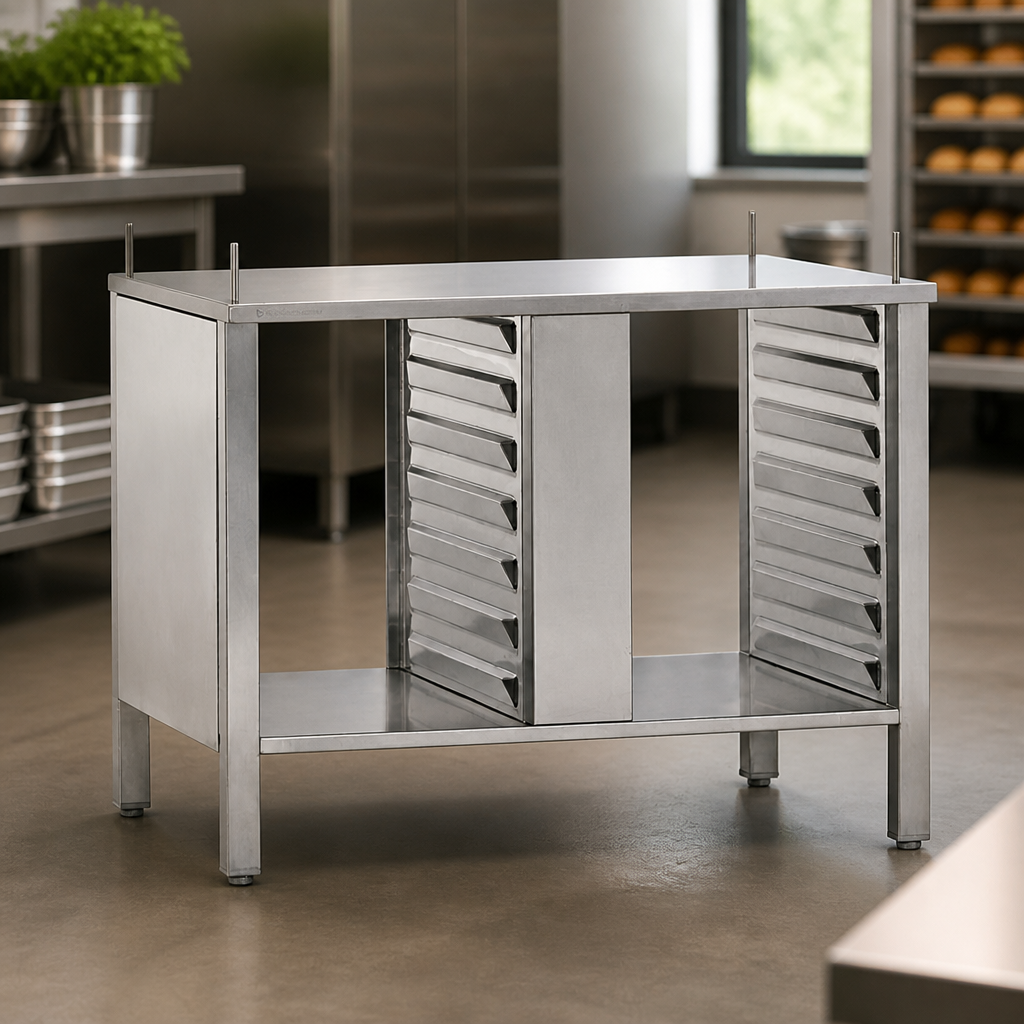 Commercial 14 GN Runner Stand with Adapter for Ovens