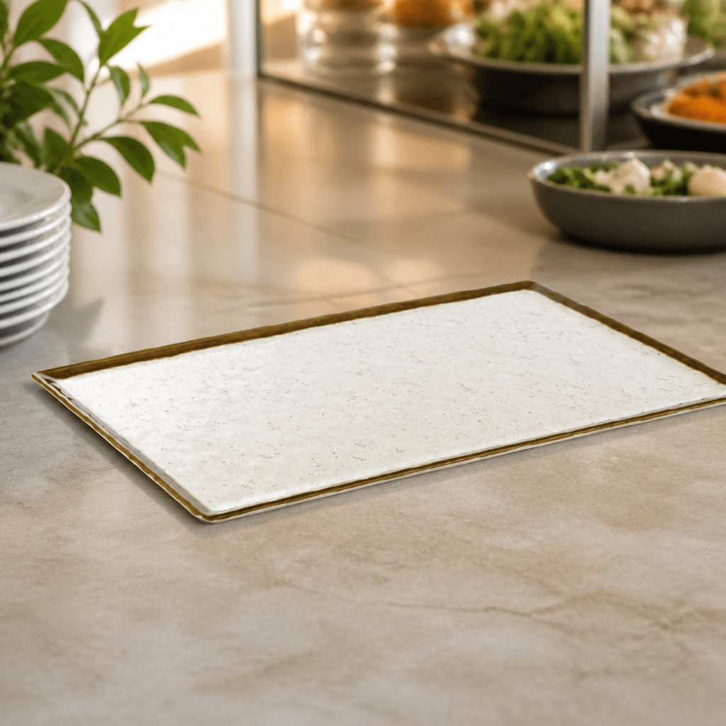 Commercial Melamine Flat Plate GN 1/1 for Serving