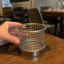 Commercial Round Serving Basket 80mm Stainless Steel