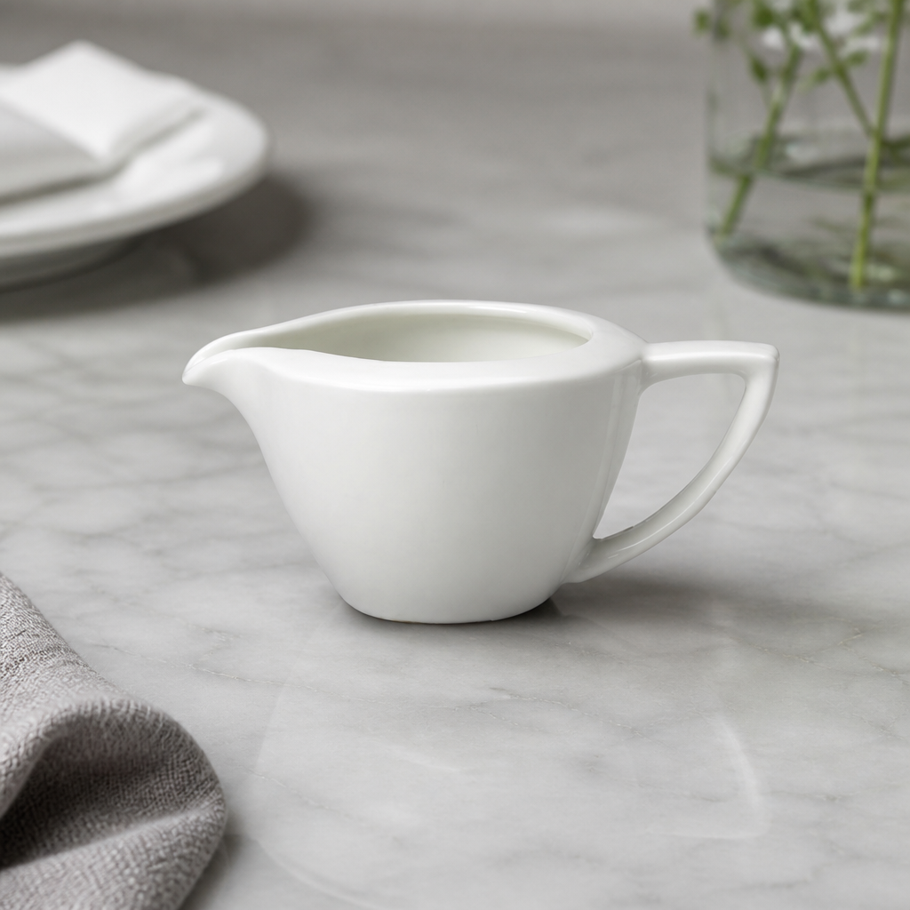 Commercial 70ml Cream Milk Jug Set for Hot Drinks Service