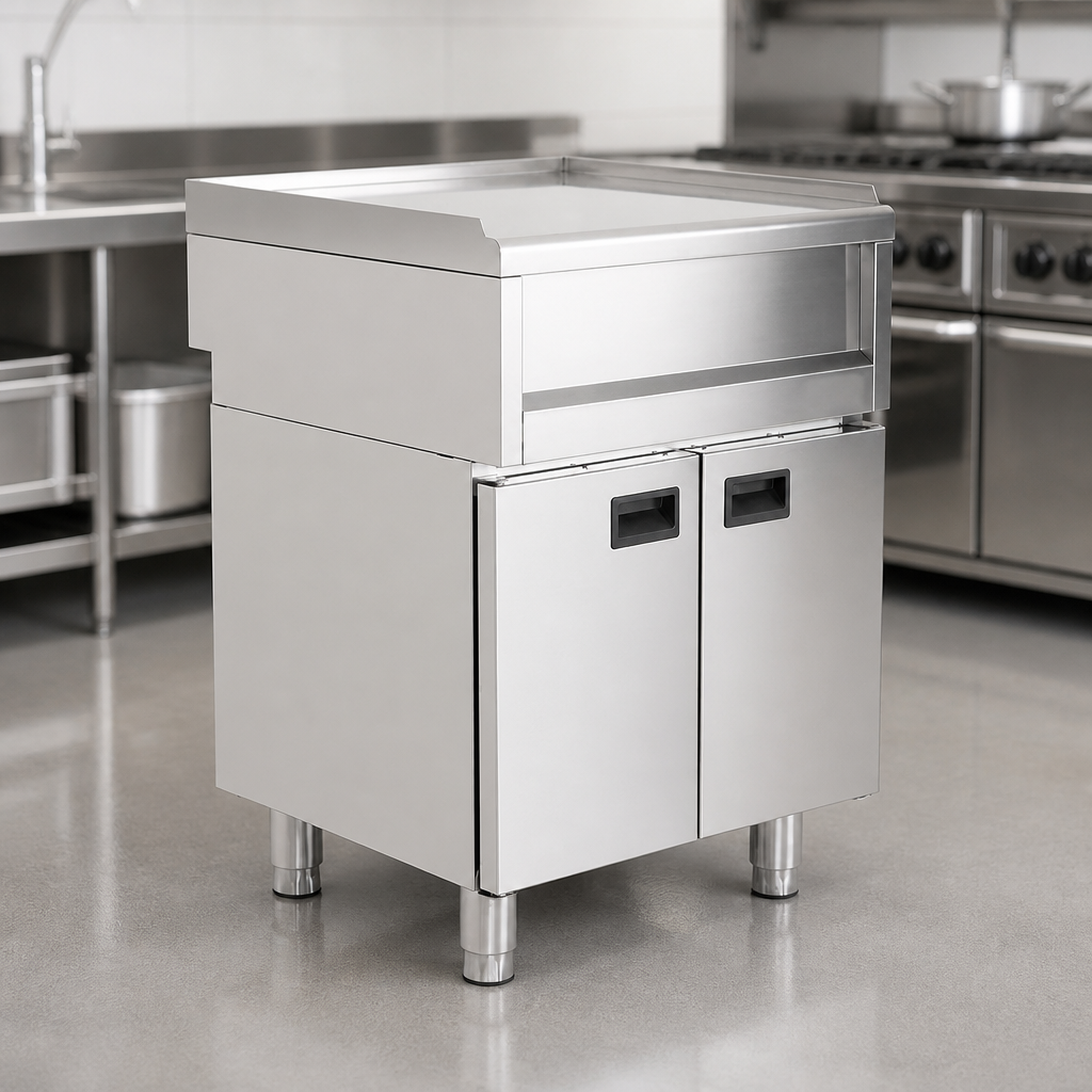 Commercial Stainless Steel Neutral Prep Counter 600mm
