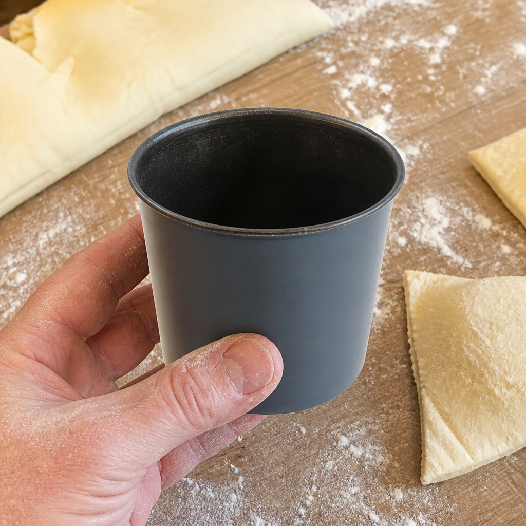 Commercial Non-Stick Dariole Moulds 70mm - 6 Pack
