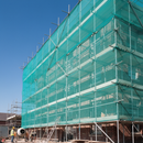 Premium Heavy Duty Debris Netting 2M x 50M - Green Color for Effective Site Safety