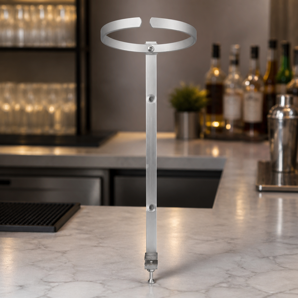 Commercial One Gallon Wall Bracket for Spirit Bottles