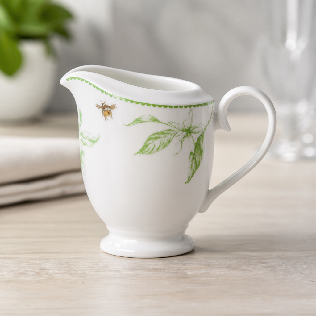 Commercial Hive Milk Jug 250ml - Set of 12 Hand-Painted Jugs