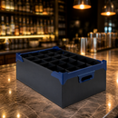 Commercial Glass Storage Carry Box for 24 Hi Ball Glasses
