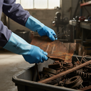 Premium Insulated Gauntlet Gloves - Waterproof, Chemical Resistant, and Durable for Food Industry and Agriculture