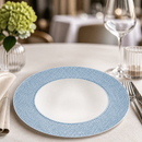 Commercial Wide Rim Bowls Ocean Blue 280mm 12 Pack